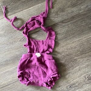 Baby girl Boho romper
